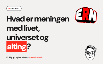 Hvad er meningen med livet, universet og alting?
